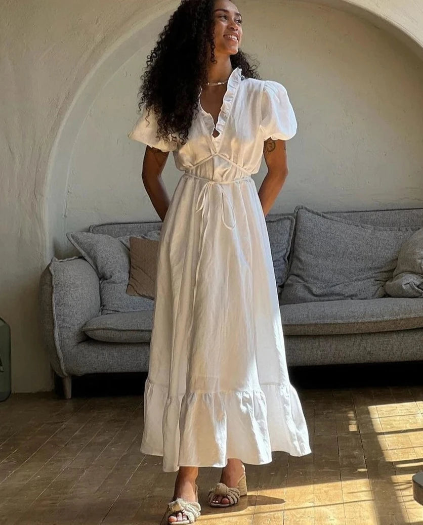 stylish newsboy hatsMIONA MAXI DRESS