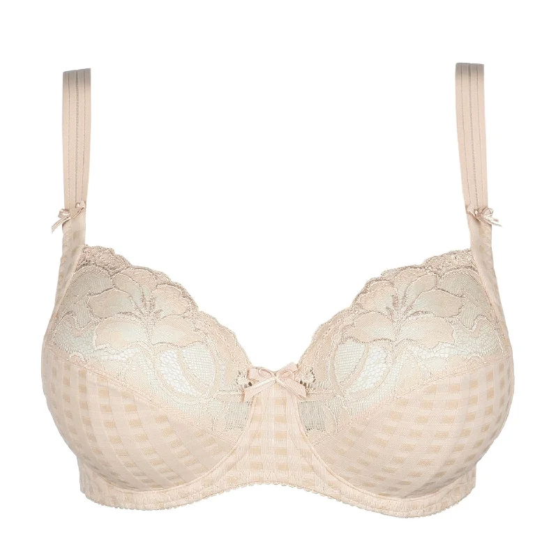 lace-trimmed chemise lingeriePrimadonna Madison Full cup bra Caffé latte