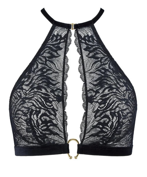 lace-up back lingerie setsAubade The night before brasserie top