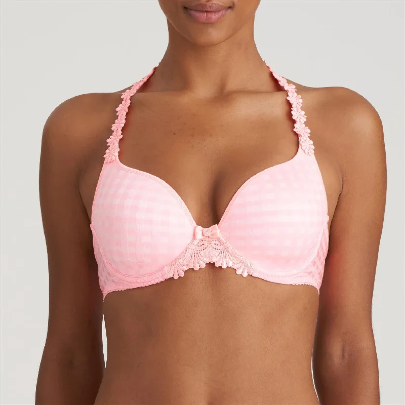 seamless high-leg pantiesAvero Heart Shape Bh Pink Parfait