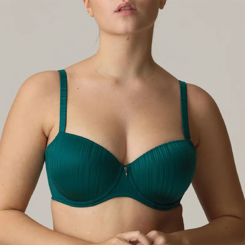 wireless maternity bras with adjustable strapsKnokke Balkonette Bh Jasper Green