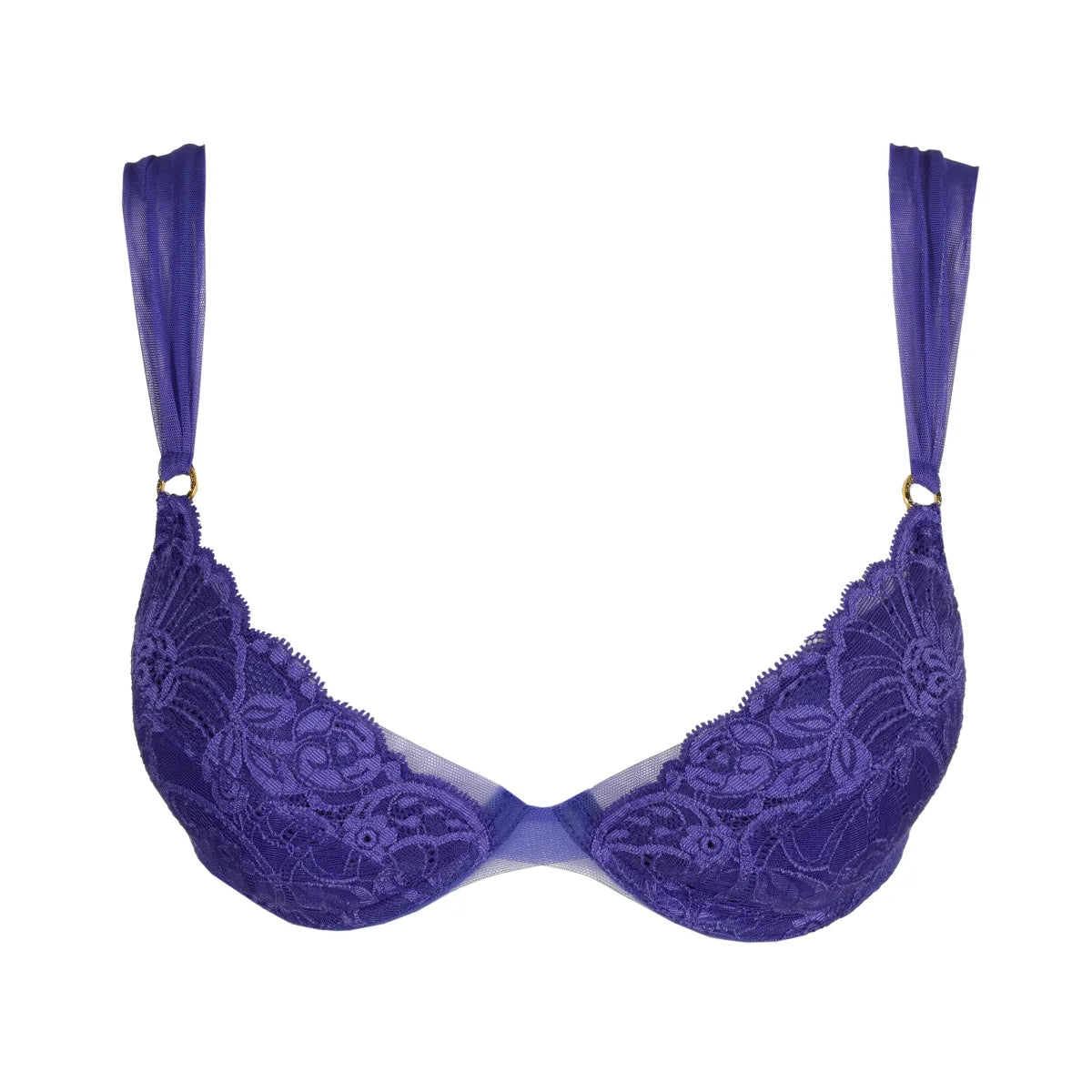 plus-size corsets and garter beltsSarda Shavonne Push up Bra Funky Violet