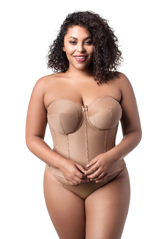 minimalist seamless brasLongline Strapless Bra