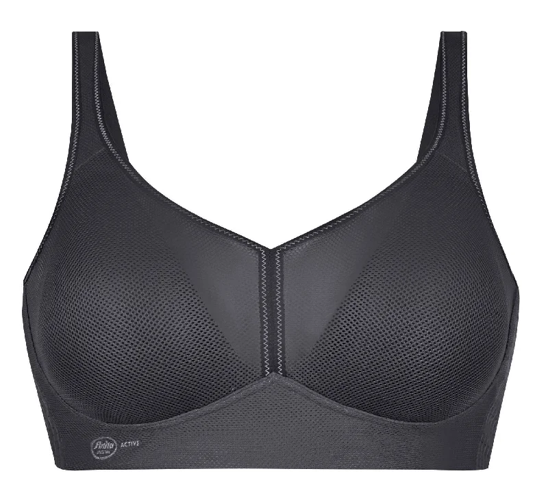 seamless high-leg pantiesAnita Active Air Control Sports Bra | ANTHRACITE