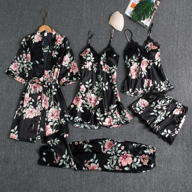 Black Floral