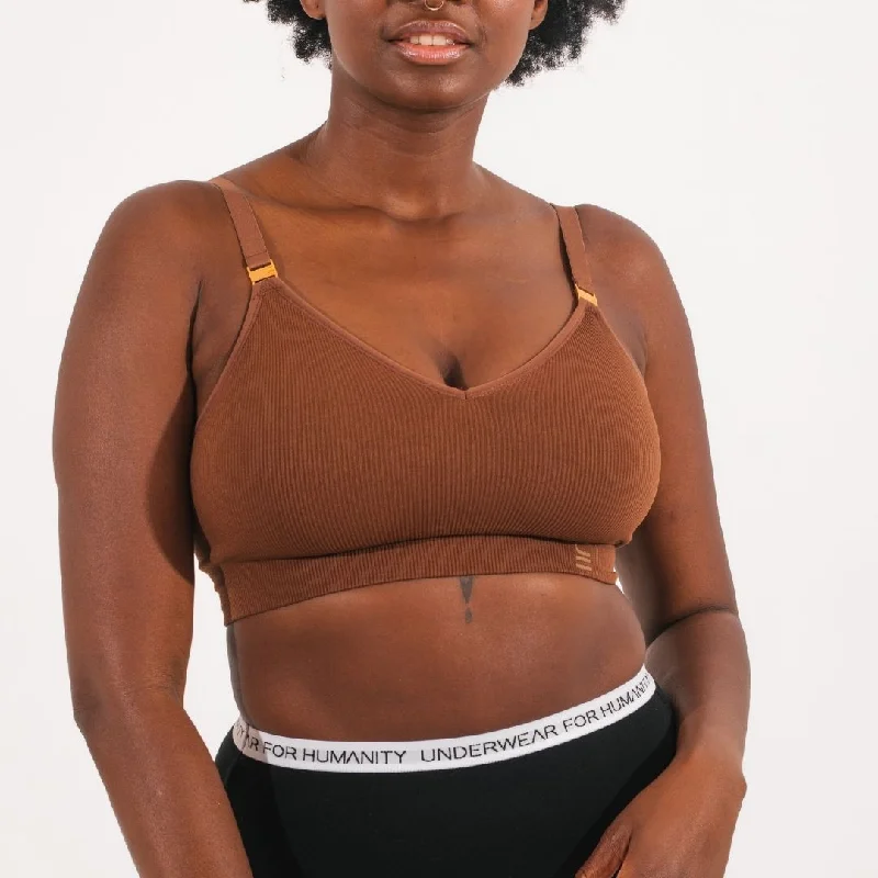 modal fiber high-leg briefsRecycled Wireless Bra DD+ - Nude 5