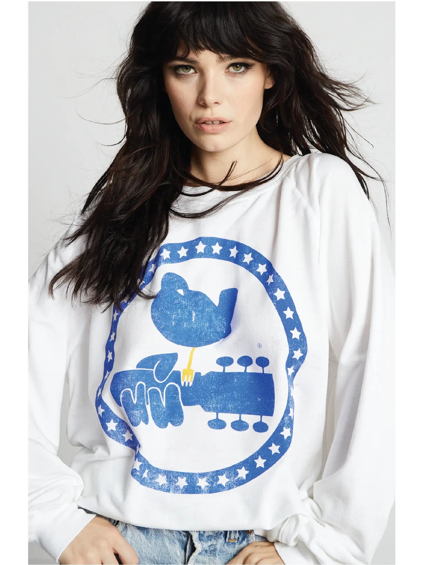 straw hats for summerWoodstock LS Burnout Sweatshirt