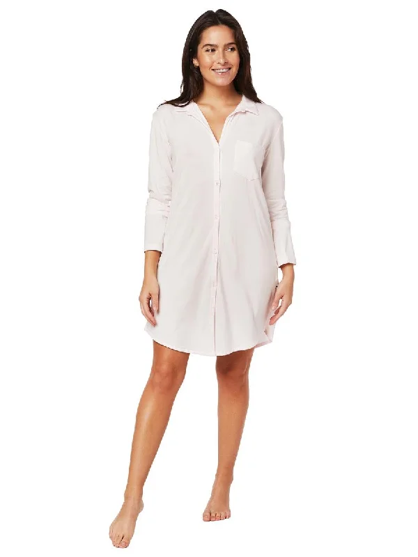 women's pajamas with a playful printPink moment Nightshirt