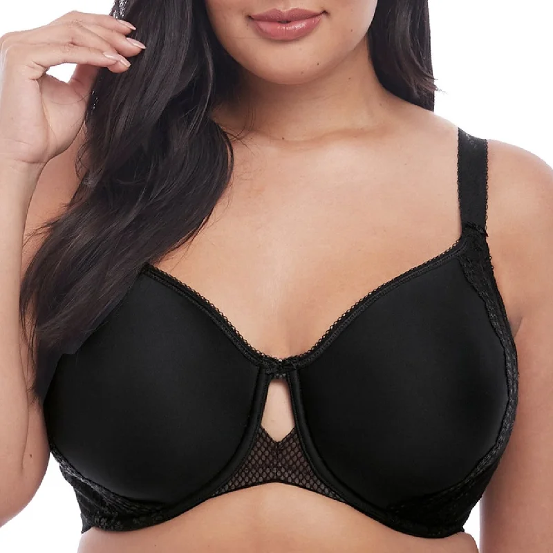 plus-size underwire demi-cups with lace trimCharley UW Spacer 4383