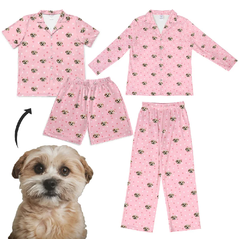 women's short sleeve pajama setsCustom Pet Pajamas