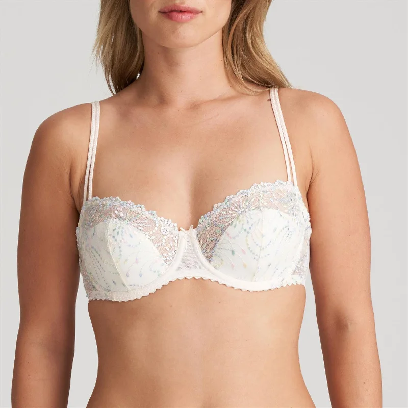 wireless maternity sleep brasJane Halvfylt Bh Boudoir Cream