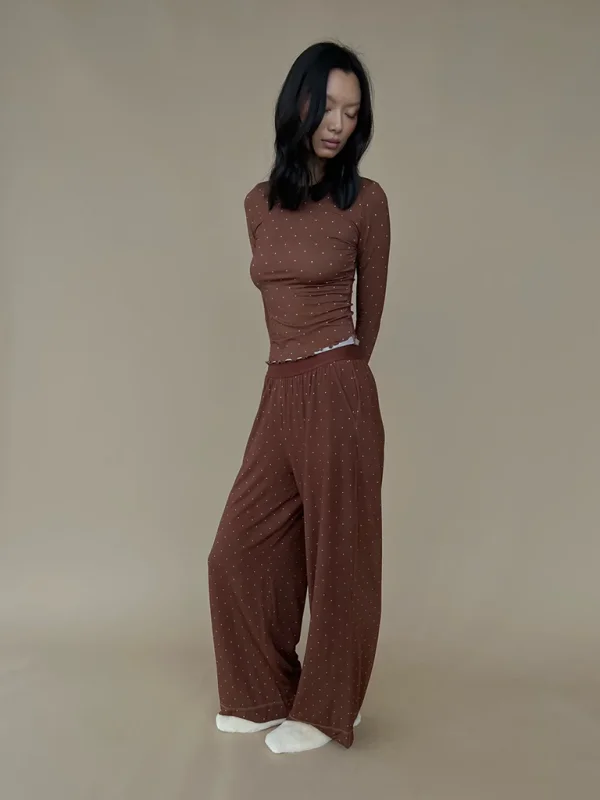 women's pajamas with pockets on the chestComfy & Stylish Home Suit Trousers