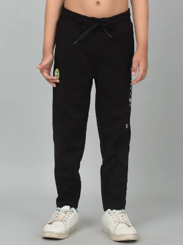 Women's Long CoatsBoys Casual Black Track Pants