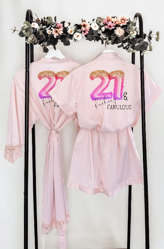 women's pajamas for those who love to dream21 and Fucking Fabulous Extra Special Birthday Pyjamas, Birthday Dressing Gown Robe