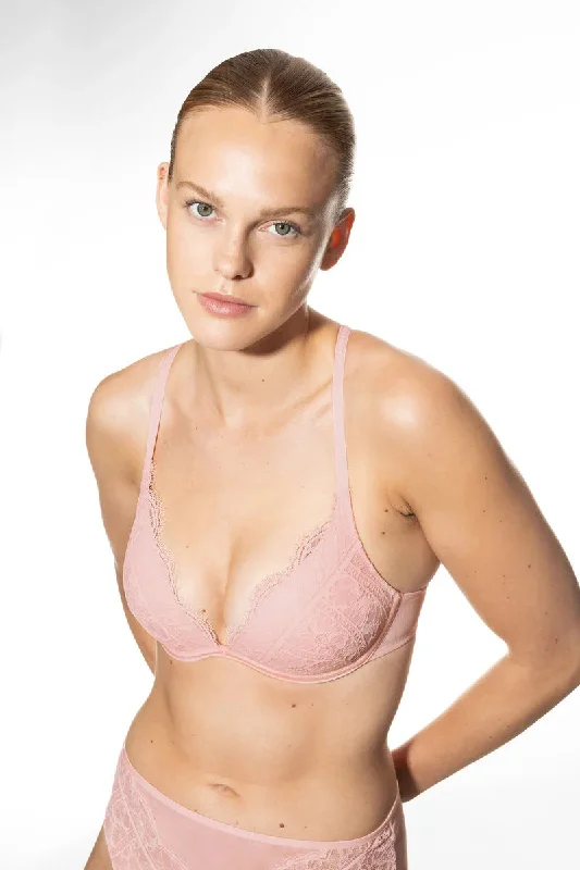 plus-size wireless brasMagnificent Push-up Bh Bonbon Pink