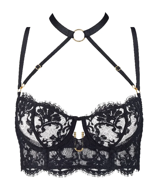 lace-edged camisoles and pantiesAubade Under Your Spell Bustier