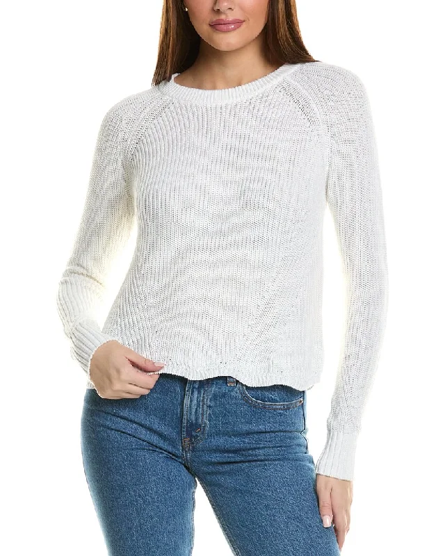 Women's Chunky Knit SweatersAutumn Cashmere Scalloped Sweater