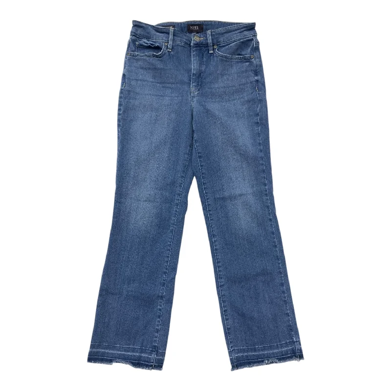 Women's Jodhpurs with Straight HemJeans Straight By Not Your Daughters Jeans In Blue Denim, Size: 4