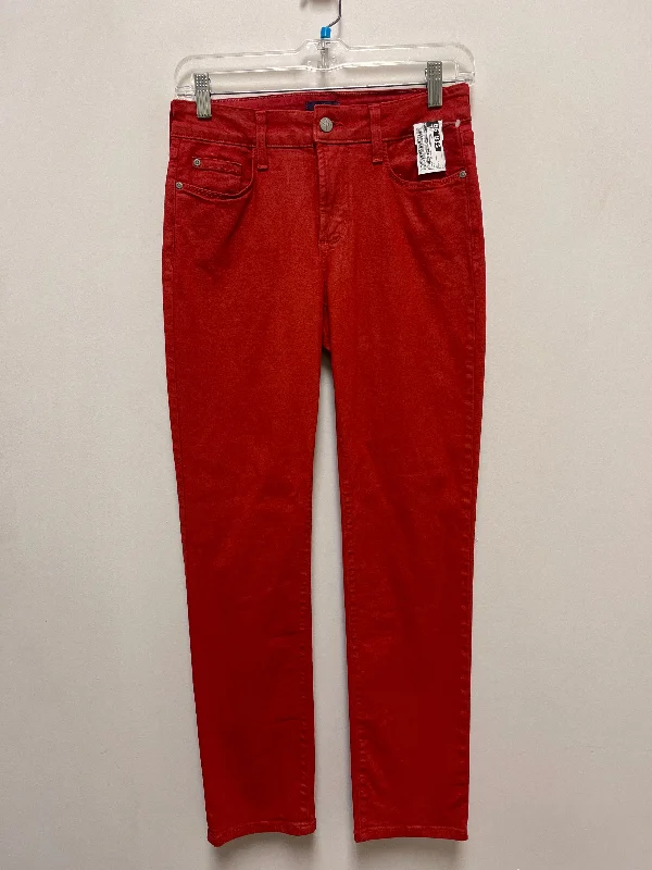 Women's Jodhpurs with PocketsJeans Skinny By Not Your Daughters Jeans In Red, Size: 4