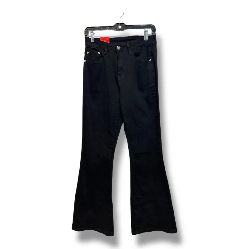 Women's Jodhpurs with Elastic WaistJeans Flared By Jeans By Buffalo In Black, Size: 6