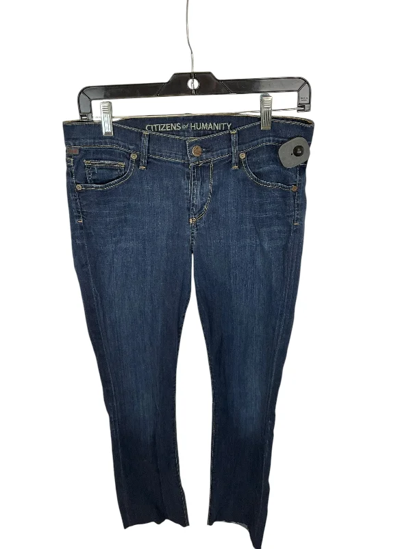 Women's Jodhpurs with Square CollarJeans Designer By Citizens Of Humanity In Blue Denim, Size: 4