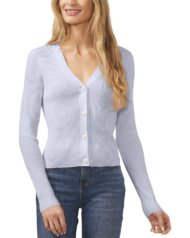 Women's Ribbed SweatersCece V-Neck Cardigan