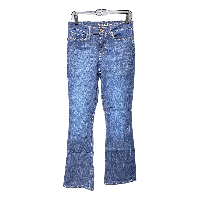 Women's Jodhpurs with Sweetheart CollarJeans Boot Cut By Levis In Blue Denim, Size: 8