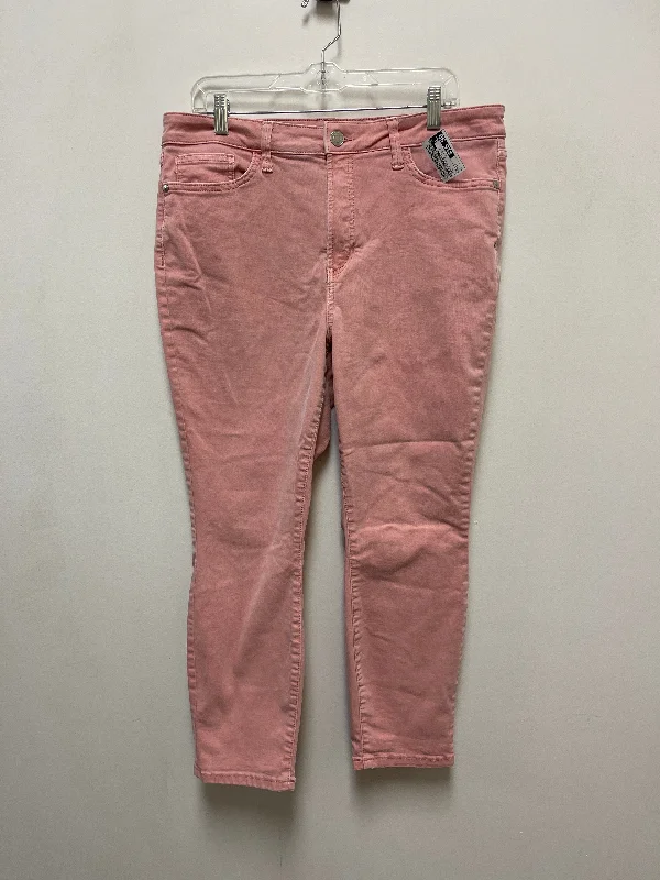 Women's Cargo PantsJeans Straight By Lc Lauren Conrad In Pink, Size: 14