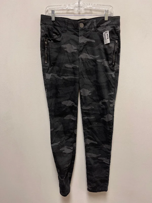 Women's Trouser PantsJeans Skinny By Democracy In Camouflage Print, Size: 10