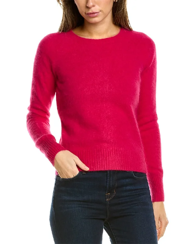 Women's Keyhole Collar SweatersL.K.Bennett Gaia Angora-Blend Sweater