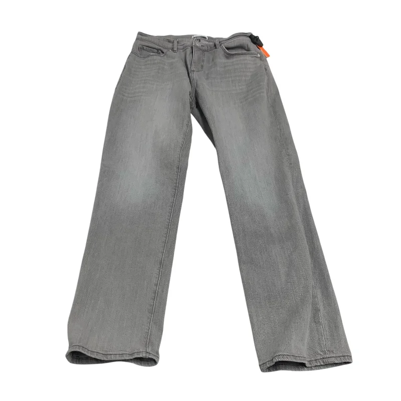 Women's JodhpursJeans Straight By Loft In Grey Denim, Size: 6