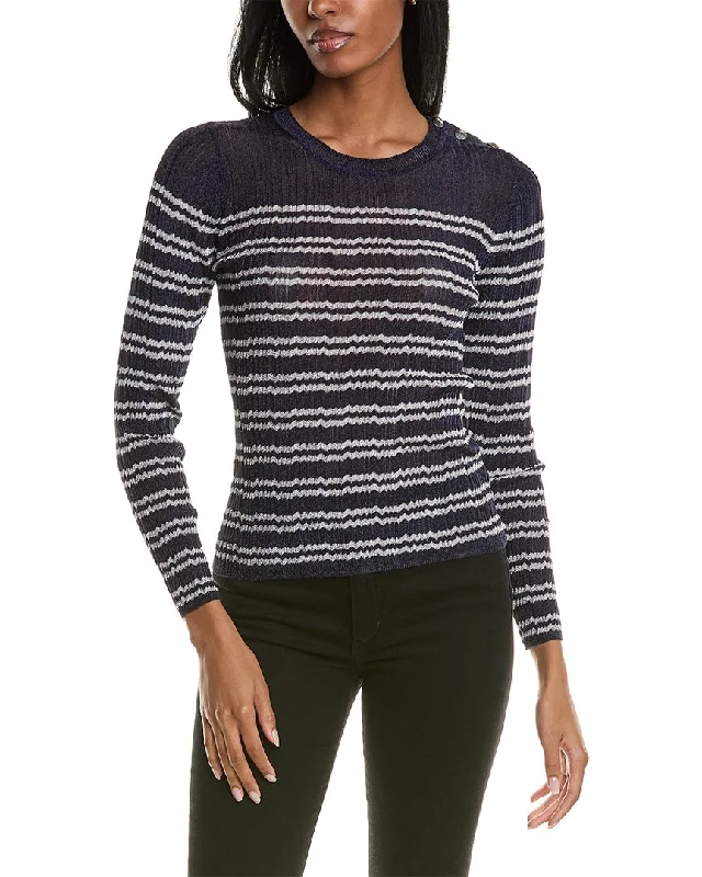 Women's Notched Collar Sweatersba&sh Pullover