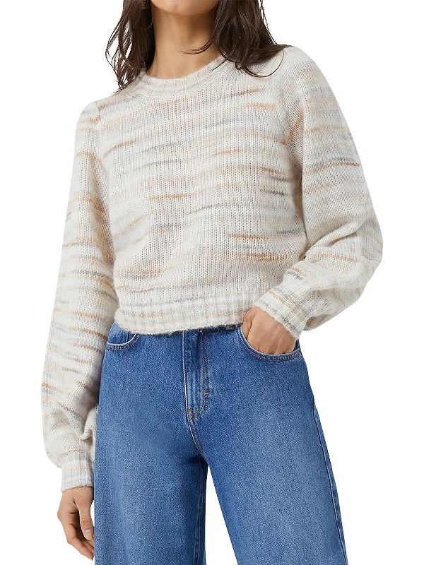 Women's Cable Knit SweatersMarley Womens Knit Striped Pullover Sweater