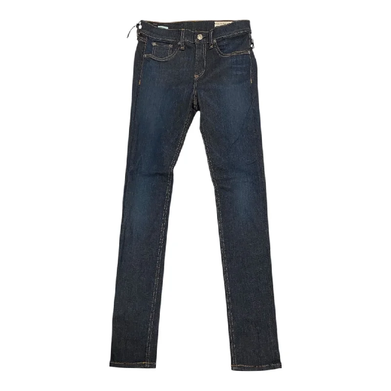 Women's Jodhpurs with Wide LegJeans Skinny By Rag & Bones Jeans In Blue Denim, Size: 2