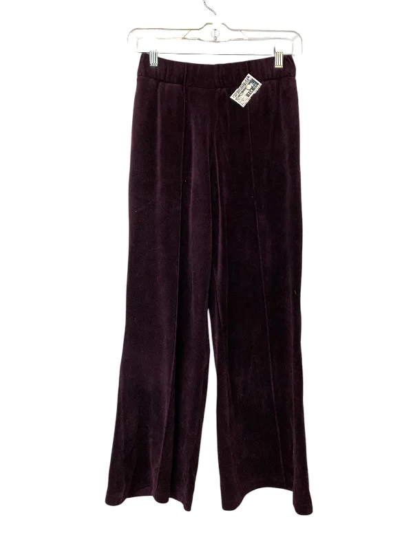 Women's Jodhpurs with Shawl CollarPants Lounge By Joes Jeans In Purple, Size: S