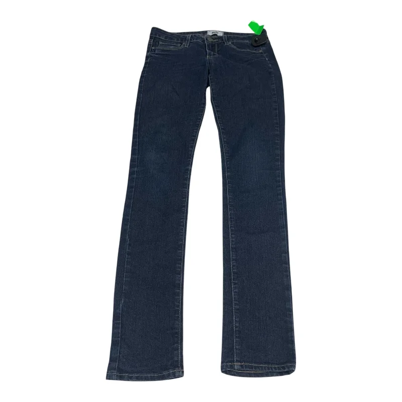 Women's Jodhpurs with U-Shaped NeckJeans Skinny By Paige In Blue Denim, Size: 4