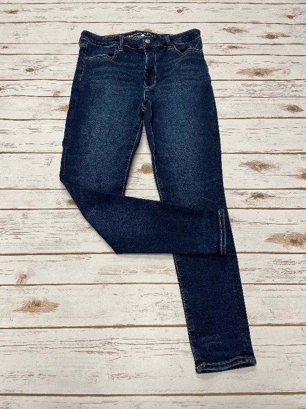 Women's Jodhpurs with Elastic WaistJeans Skinny By American Eagle In Blue, Size: 12