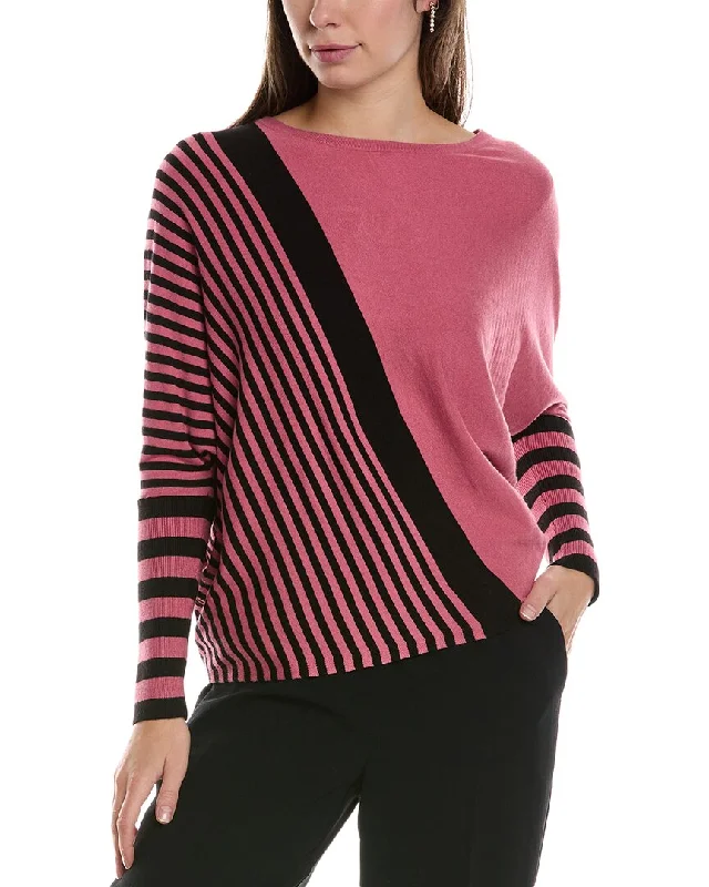 Women's Cashmere SweatersT Tahari Dolman Sleeve Sweater