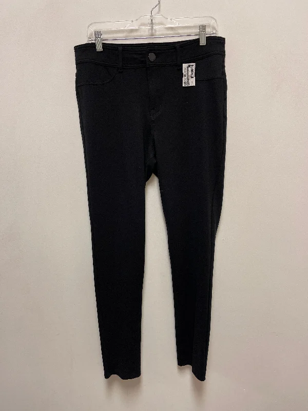 Women's Jodhpurs with Mid-LengthJeans Skinny By Seven 7 In Black, Size: 14