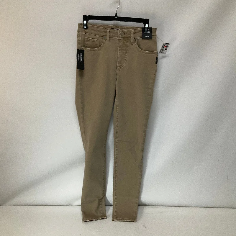 Women's JodhpursJeans Skinny By Silver In Brown Denim, Size: 2