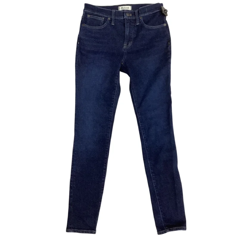 Women's Jodhpurs with V-Shaped CollarJeans Skinny By Madewell In Blue Denim, Size: 6