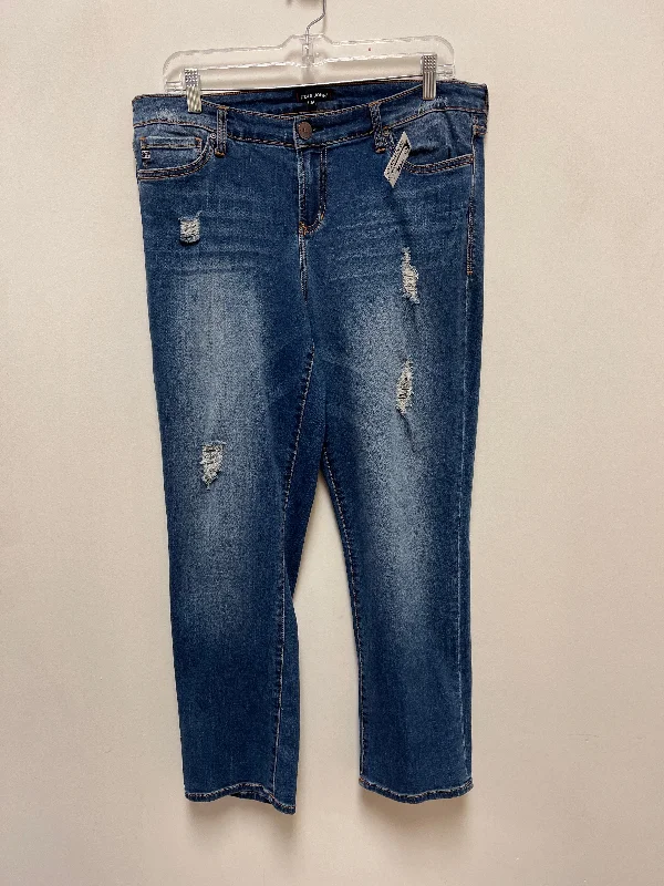 Women's Jodhpurs with High CollarJeans Skinny By Dear John In Blue Denim, Size: 10