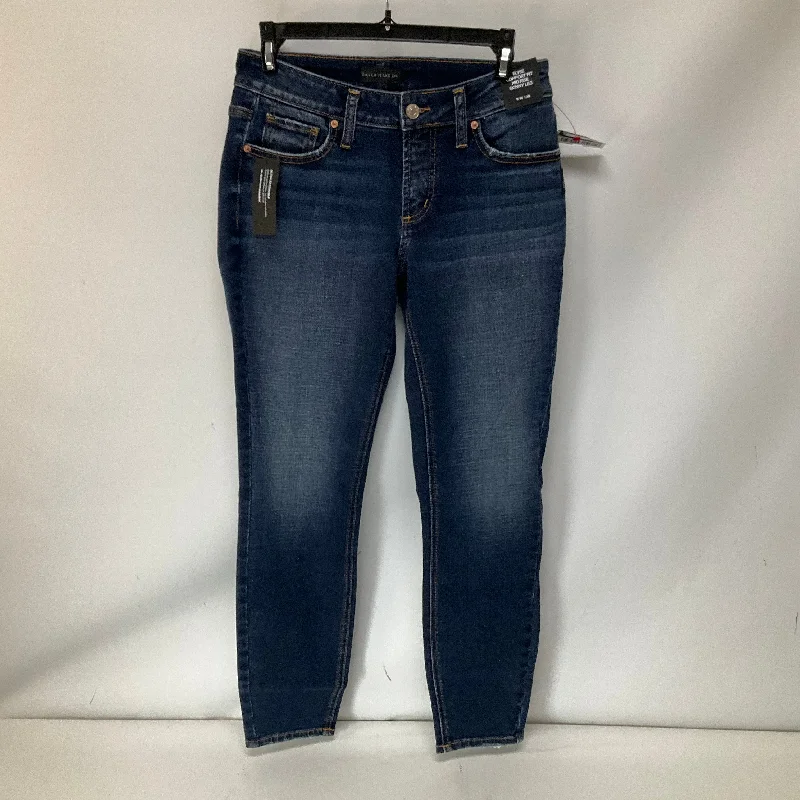 Women's Jodhpurs with PocketsJeans Skinny By Silver In Blue Denim, Size: 2