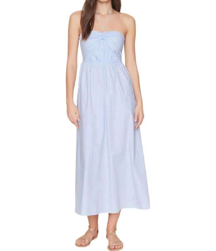 Women's Collarless DressesAdilyn Dress In Skylight