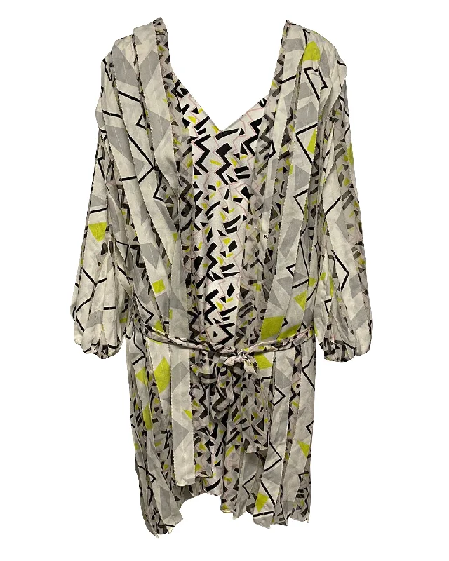 Women's Shawl Collar DressesDiane Von Furstenberg MarMara Dress in Multicolor Silk