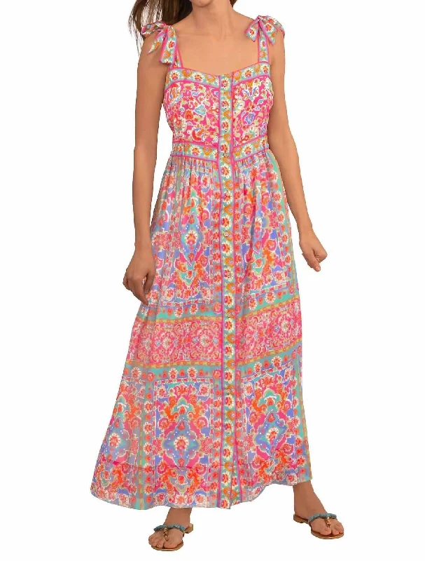 Women's Narrow Collar DressesFun In The Sun Dress In Watteau Turquoise