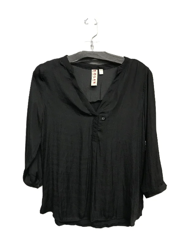 Women's Blouse with BeltTop Long Sleeve By Dolan Left Coast  Size: S