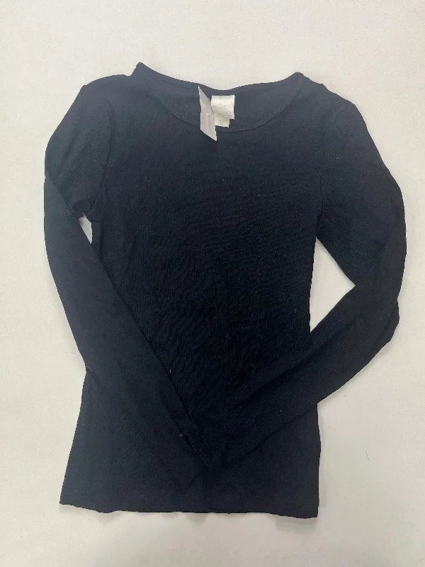 Women's Blouse with Collarless NeckTop Long Sleeve By H&m NWT Size: S