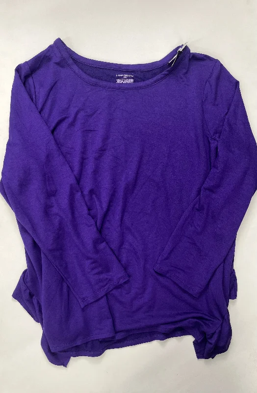 Women's Blouse with RufflesTop Long Sleeve By Lane Bryant  Size: 3x