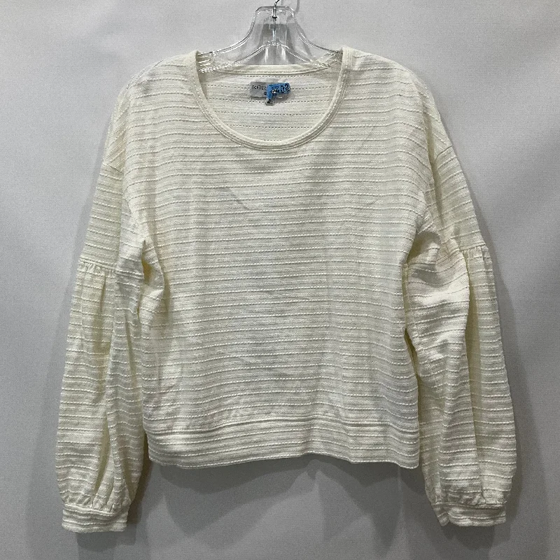 Women's Blouse with Long LengthTop Long Sleeve By Madewell  Size: M